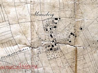 Meiersberg im Urkatasterplan ca. 1830